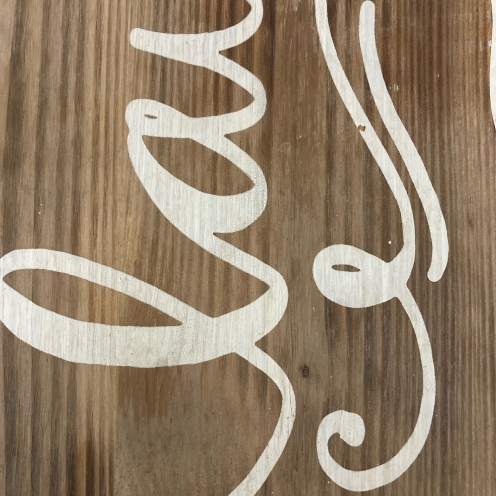 Rustic Wooden Laundry Sign - Picture 3 of 3